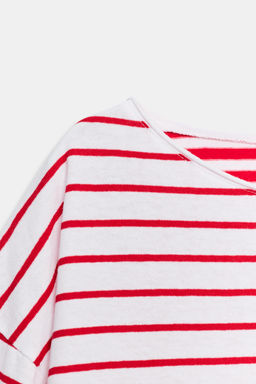 CAMISETA R?STICA RAYAS / Raya Roja