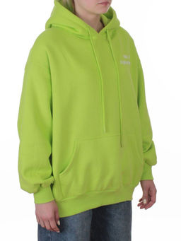 2620 LT. GREEN Худи женское (95% хлопок, 5% спандекс)