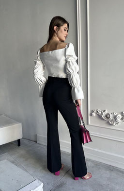 Блуза AURA 2096-170 белый  фото 3