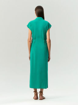 Платье макси из вискозы, PL1529/alsace - Emka фото 4