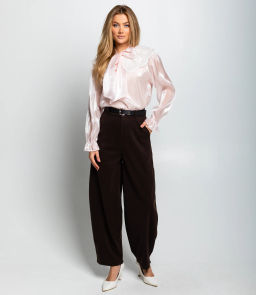 Брюки #КТ25131, шоколадный