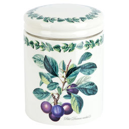 Банка для сыпучих продуктов Fruit Garden 10х10х13,5см v=630мл (керамика) (подарочная упаковка)