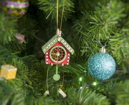 Елочные игрушки: Часы с маятником 3020