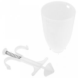 Форма-дозатор пластмассовая для приготовления пончиков, 500мл, д9,5см h19см, цветная коробка (Китай)