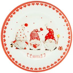 НАБОР ДЛЯ ЗАВТРАКА 3 ПРЕДМЕТА ГНОМЫ ТАРЕЛКА 18 СМ,САЛАТНИК 16 СМ,КРУЖКА 200 МЛ - Lefard фото 5