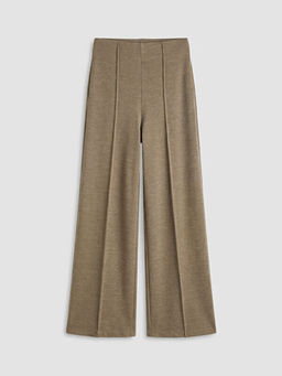 Y?ksek Bel Geni? Pa?a Kad?n Pantolon