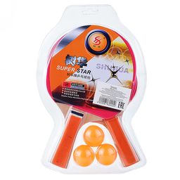 Набор для настольного тенниса (2 ракетки, 3 мяча) блистер