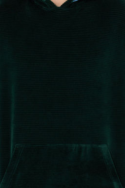 U. S. Polo Assn Мужская зеленая комфортная толстовка с капюшоном - U.s. polo assn фото 12