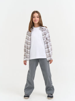 Брюки Softshell демисезонные Графит с утяжкой 7+ - Bungly фото 9