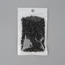 Цена за 2 шт. Верхний ограничитель для молнии, металлический, №5, 1000 ± 20 шт., цвет чёрный никель