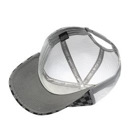 Бейсболка DJINNS арт. HFT Louicheck (серый)