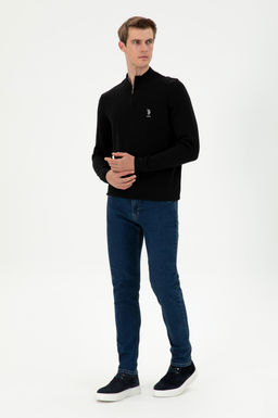 Мужской черный свитер - U.s. polo assn фото 4