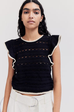 Top en punto pointelle - H&m фото 2