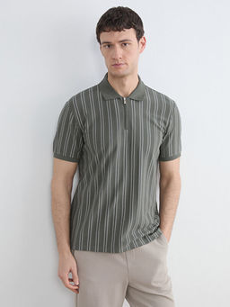 Polo Yaka ?izgili Erkek Ti??rt