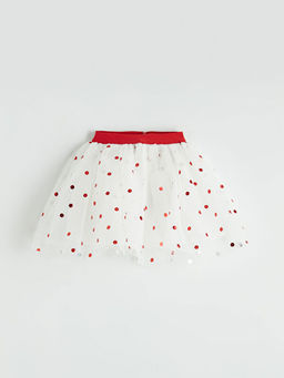 K?z ?ocuk Puantiyeli T?t? Etek ve K?lotlu ?orap