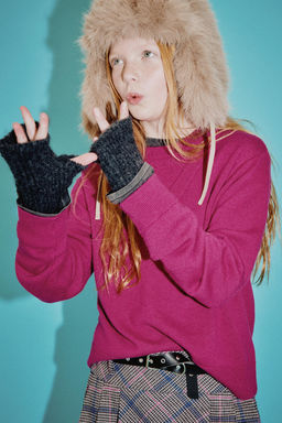 DOUBLE COLLAR WOOL JUMPER - Zara фото 5