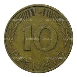 10 пфеннигов 1982 года G Германия