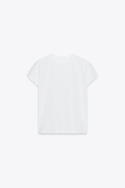 REGULAR RIPPED T-SHIRT - Zara фото 14
