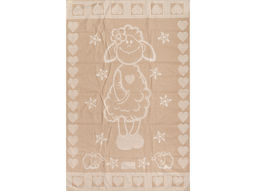 3с109.414ж2 Долли (лен3) Плед 104х160 см