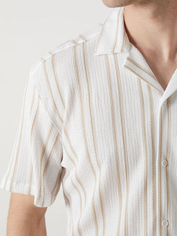 Regular Fit K?sa Kollu Arm?rl? Erkek G?mlek