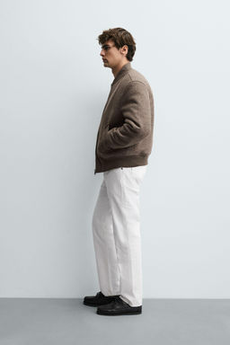 COMBINED BOMBER JACKET - Zara фото 4