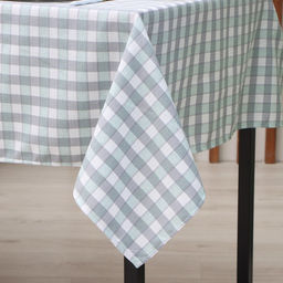 Скатерть «Этель», 140×180 см, серая