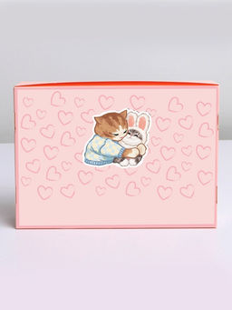 Цена за 2 шт. Коробка складная Люблю, 21?15?5 см