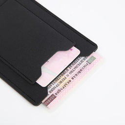 Обложка для автодокументов, чёрная