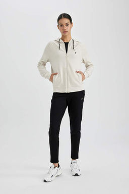 DeFactoFit Толстовка с капюшоном и молнией стандартного кроя фото 5