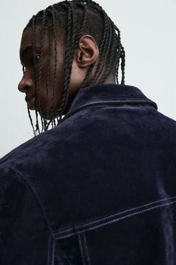 FLOCKED VELVET JACKET - Zara фото 6