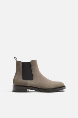 LEATHER CHELSEA BOOTS - Zara фото 2