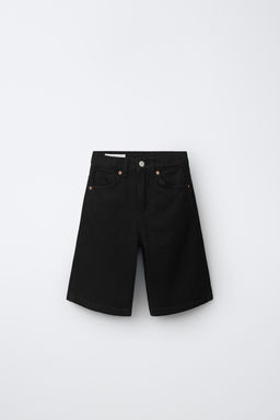 BERMUDA DENIM / Negro