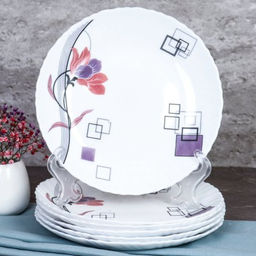 Столовый набор 13 предметов / 13/7578 (6834) /уп 2/ Абстракция геометрия - Галеонтрейд фото 3
