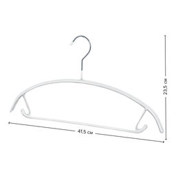 Набор вешалок метал., 6 шт., с закругленными плечиками, перекладиной и крючками Valiant  фото 29