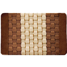 Коврик BANYOLIN SILVER из 1-шт 60х100см (коричневый)