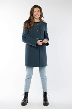 01-09268 Пальто женское демисезонное - El podio фото 2