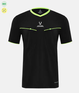 Футболка судейская Jogel DIVISION PerFormDRY Referee SS Tee 2.0, черный 99  фото 3