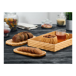 Миска деревянная Walmer Flute, 0.38 л, цвет светлое дерево  фото 2