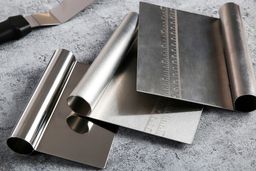 S-CHIEF SHF-0083 Кондитерский скребок металл 15*11,5 см 1 шт с разметкой  фото 4