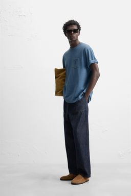 EMBROIDERED PIQU_ T-SHIRT - Zara фото 4