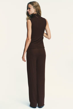 TEXTURED SCARF TOP - Zara фото 6