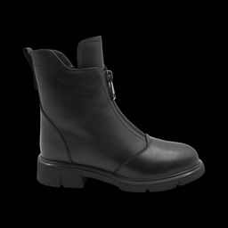 Ботинки из натуральной кожи на меху РА06-1 черные - Sport фото 2
