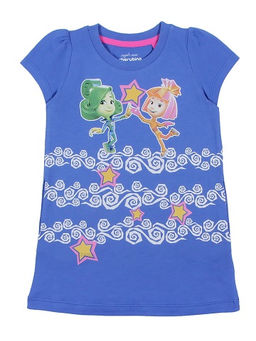 CRB wear/CAK 62140 Платье для девочки, лиловый/Ex.Cherubino  фото 2