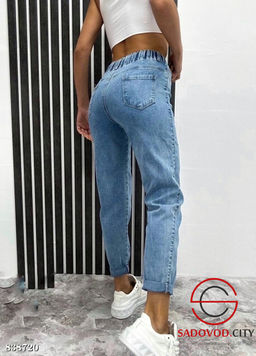 Джинсы с высокой посадкой - Bruno фото 2