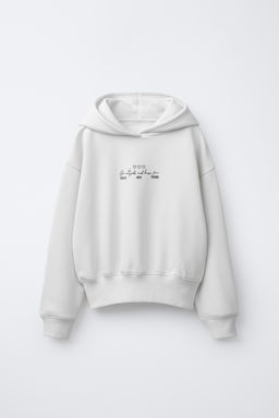 JOGGING HOODIE WITH TEXT