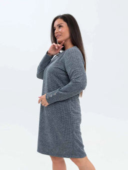 Платье женское, цвет серый