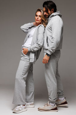 Спортивный костюм GO M3060/50-04.176-182 серый меланж - Pirs фото 2