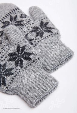 Шерстяные варежки (арт. 04117) - Тод оймс ххк фото 3