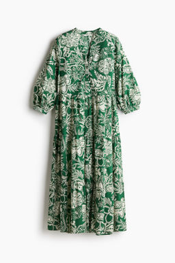 Vestido escalonado de corte midi - H&m фото 2