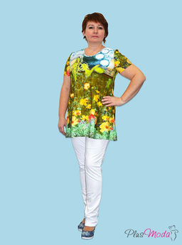 Туника Модель №17 размеры 52-70